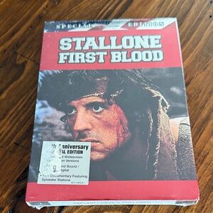 20th Anniversary Edition Rambo First Blood Special Edition DVD- NWT